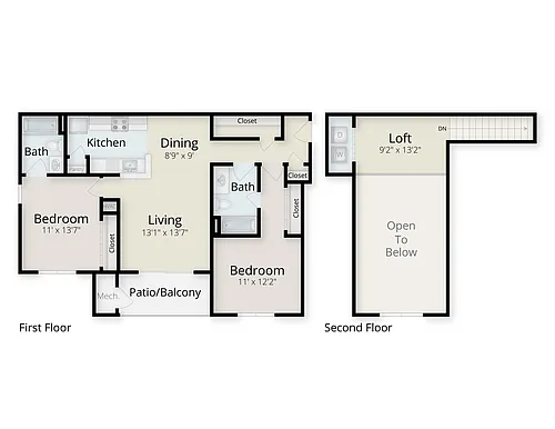 Floor plan The Dogwood Deluxe