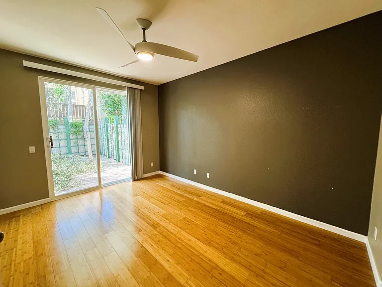 Master bedroom on first floor