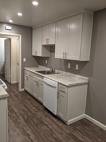 Floor plan 1 Bdrm downstairs