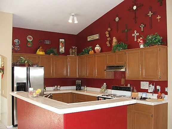 Gorgeous kitchen with a touch of class.