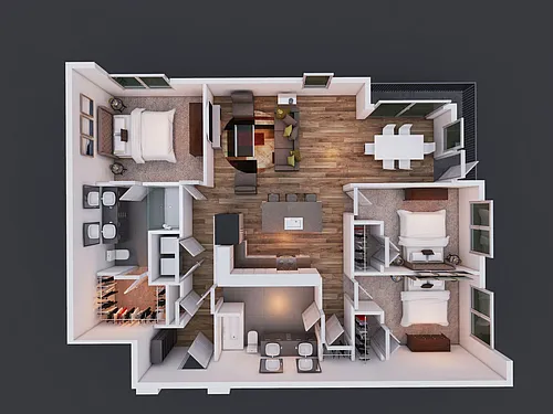 Floor plan C1
