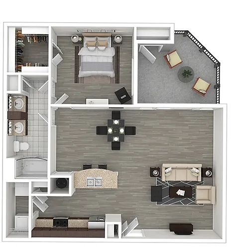 Floor plan Bluff