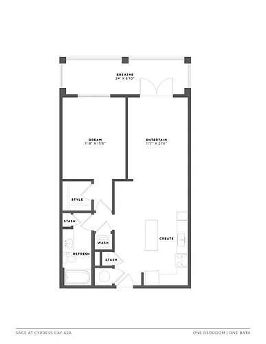 Floor plan A2A