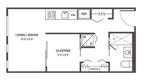 Floor plan M1