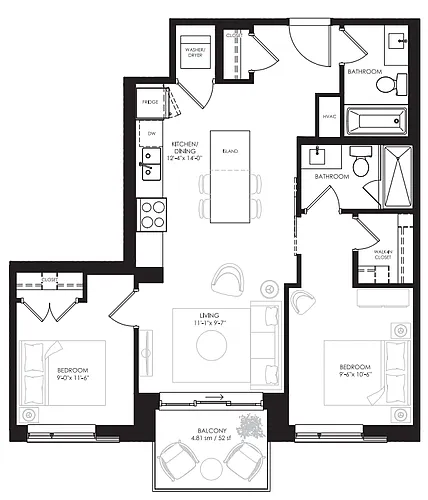 Floor plan 150-416