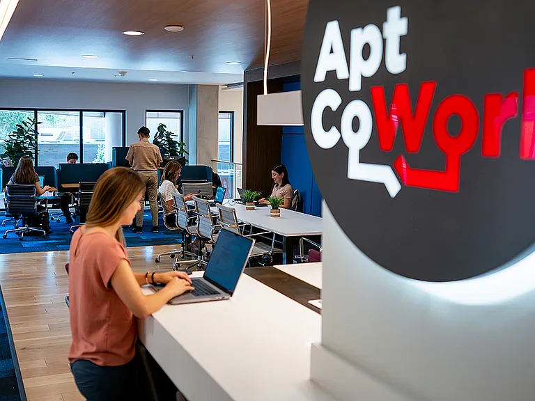 Apt CoWork Community Workspace at Sugarmont Apartments in Sugarhouse
