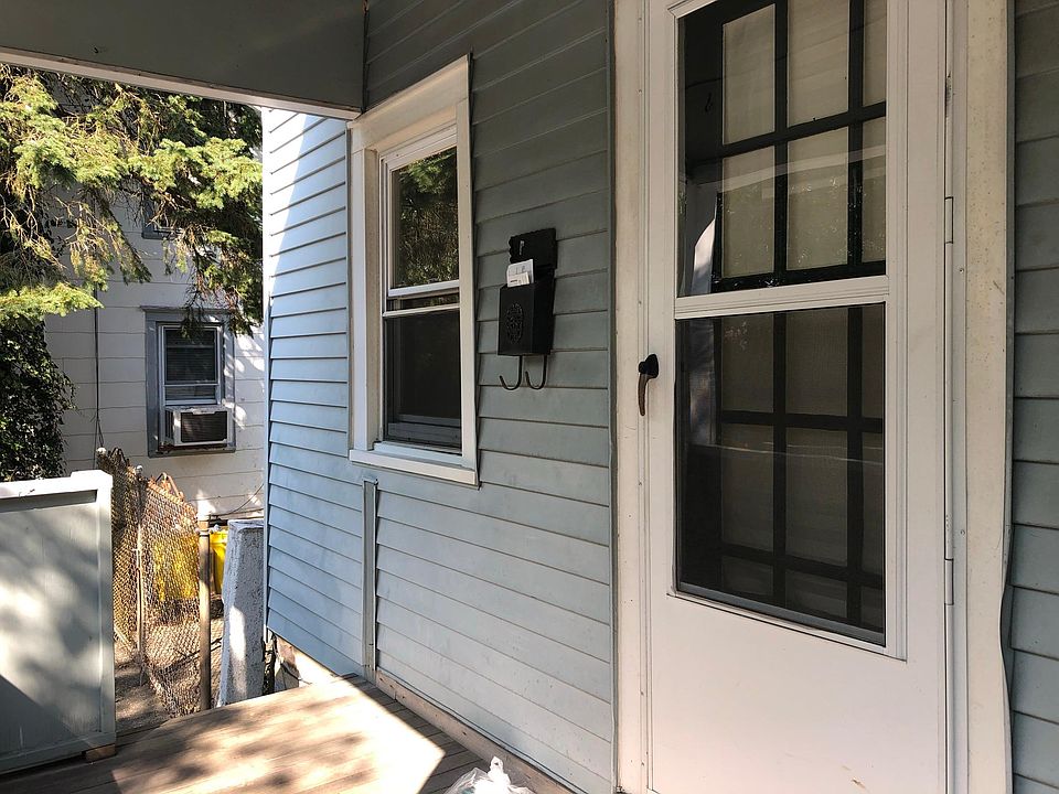 Porch and front door