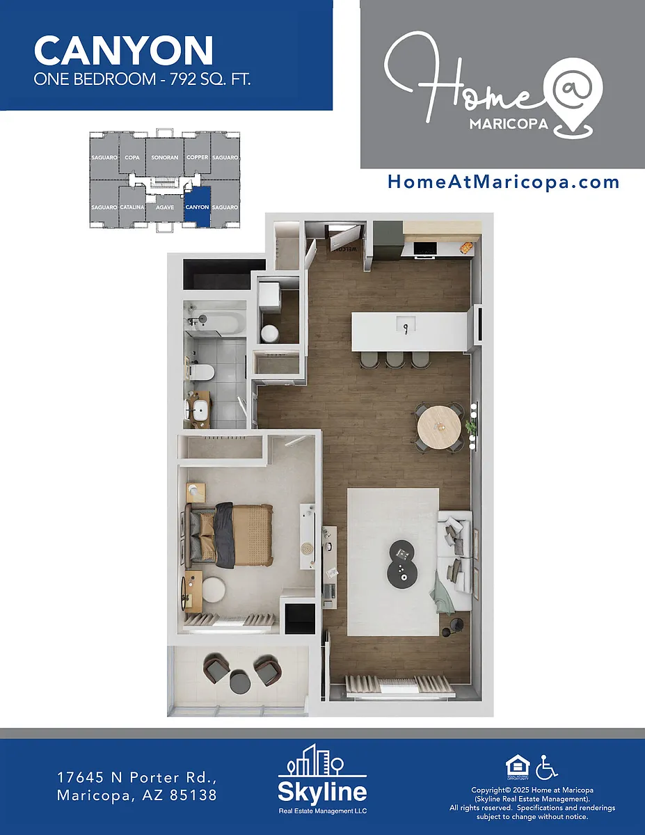 Floor plan Canyon