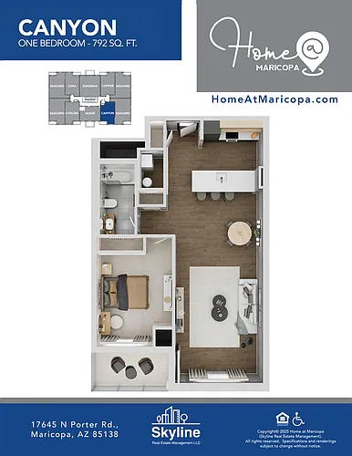 Floor plan Canyon