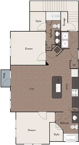 Floor plan B1