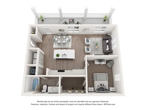 Floor plan 1 B