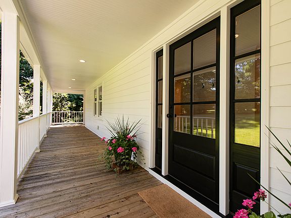 New front door + lighting