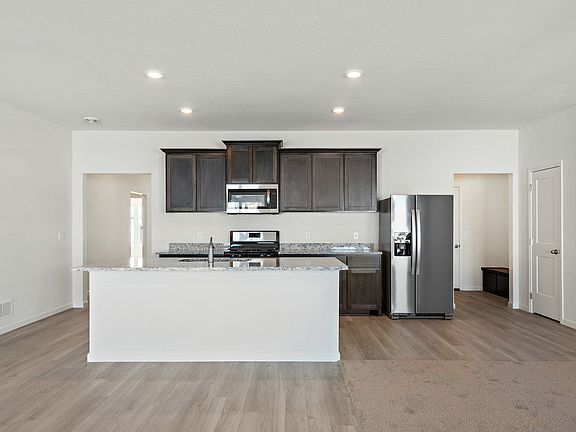 The chef ready kitchen of the Goodhue