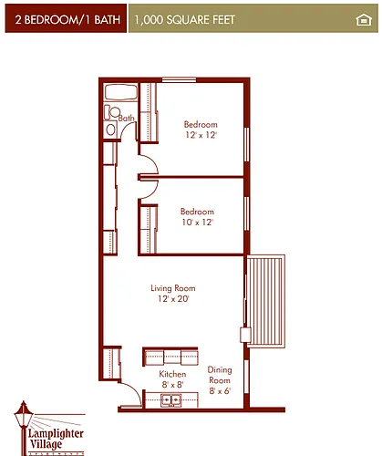 Floor plan 2BR