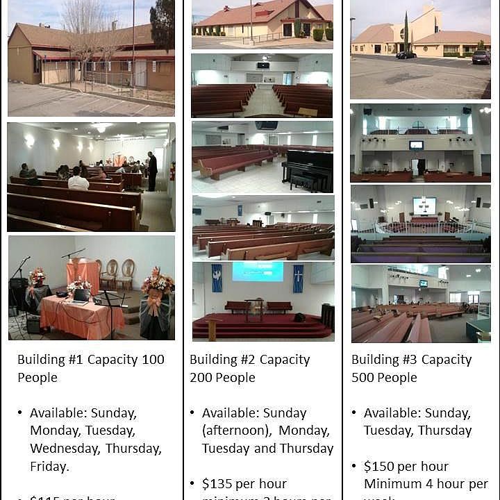 Church for Rent Multiple Worship Buildings