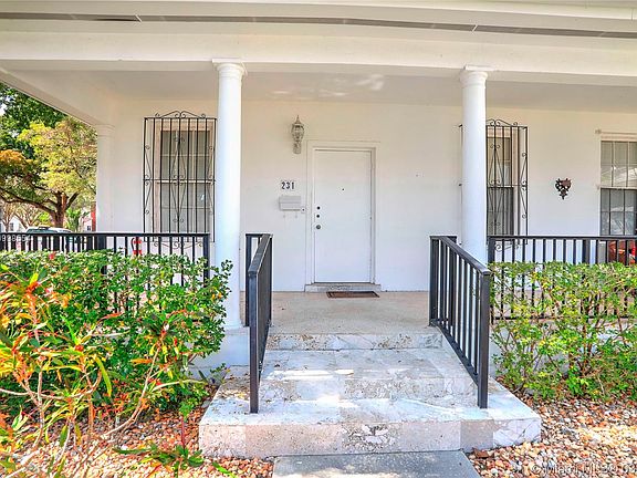 All three apartments have a large front patio area.