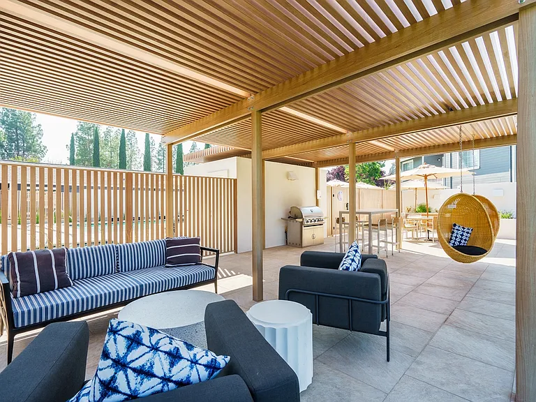 Newly Renovated Outdoor BBQ Lounge | Apartments in Livermore, CA | The Arbors Apartments