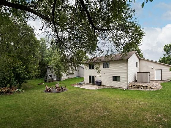 Over-sized back yard.