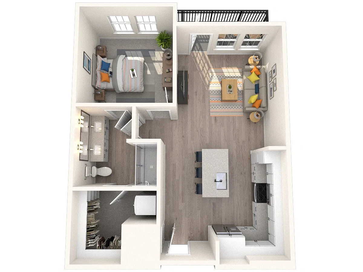 Floor plan A2 Featured Floor Plan