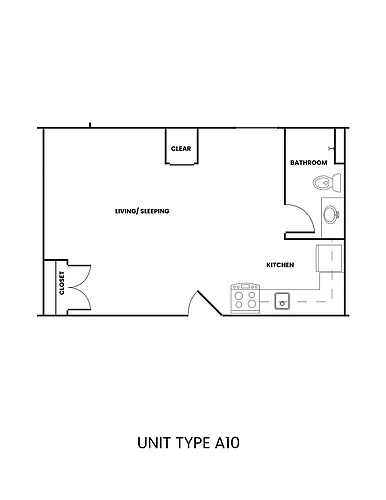 Floor plan A10