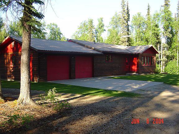 Upper driveway