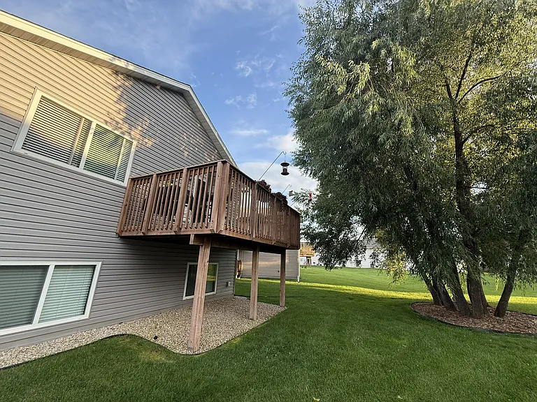 Back Yard & Deck