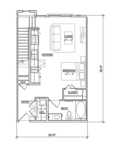 Floor plan Orchid Terrace