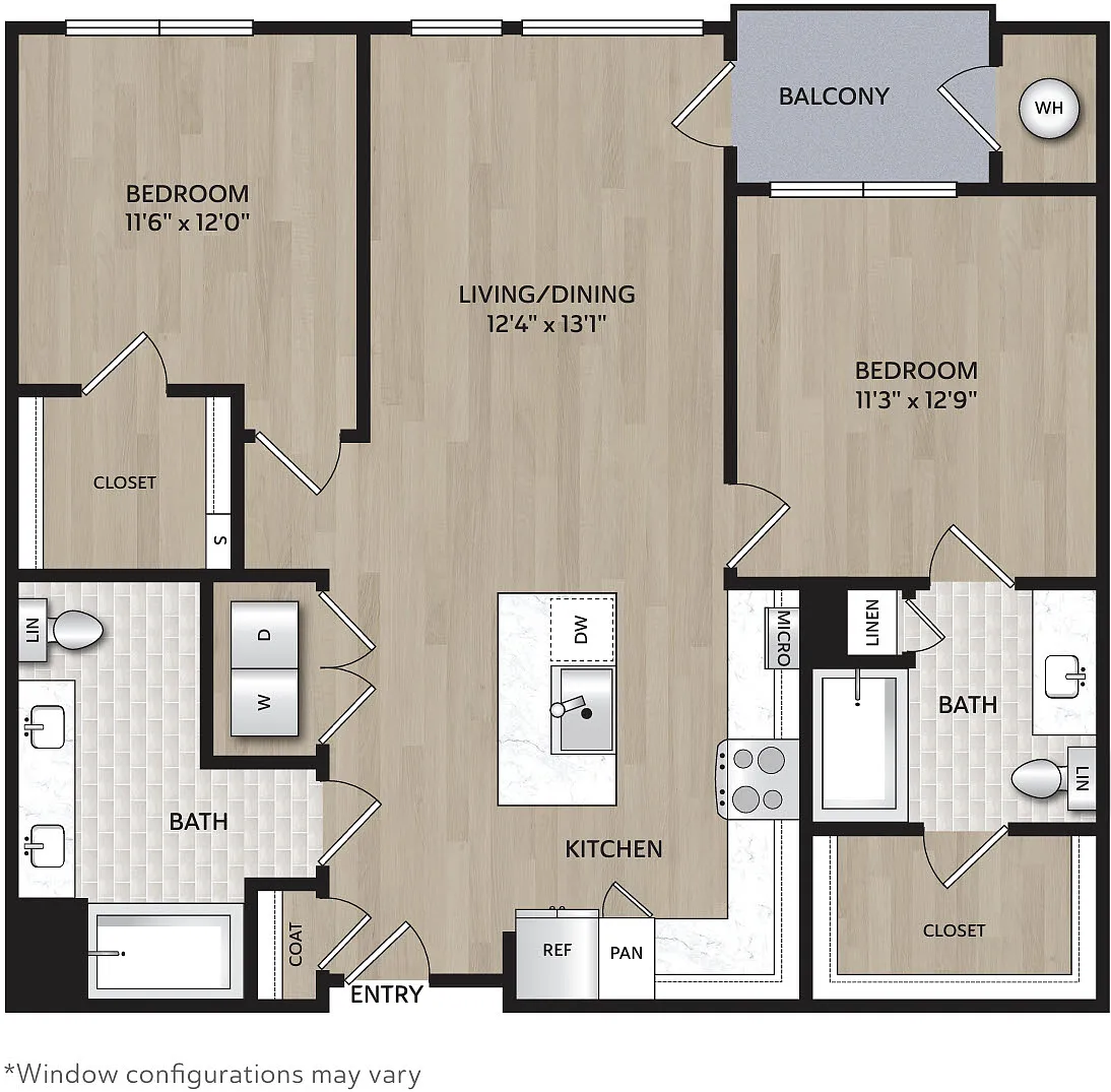 Floor plan B1A