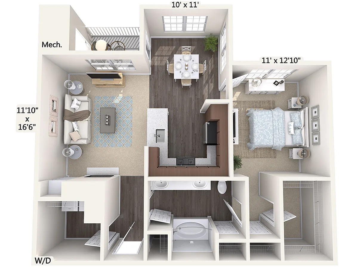 Floor plan A4-S-Upper