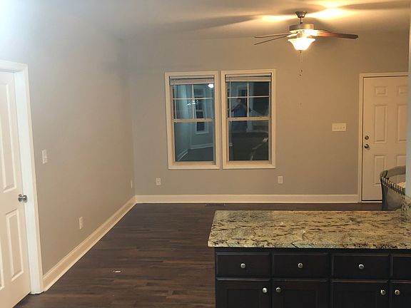 kitchen looking into living room