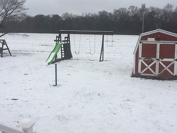 Back yard in winter