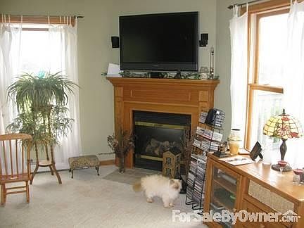 Living Room Gas Fireplace