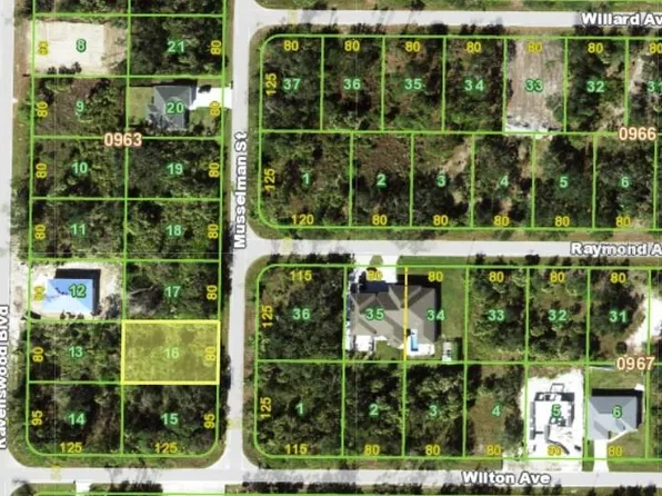 255 MUSSELMAN STREET LOT 16, PORT CHARLOTTE, FL 33954