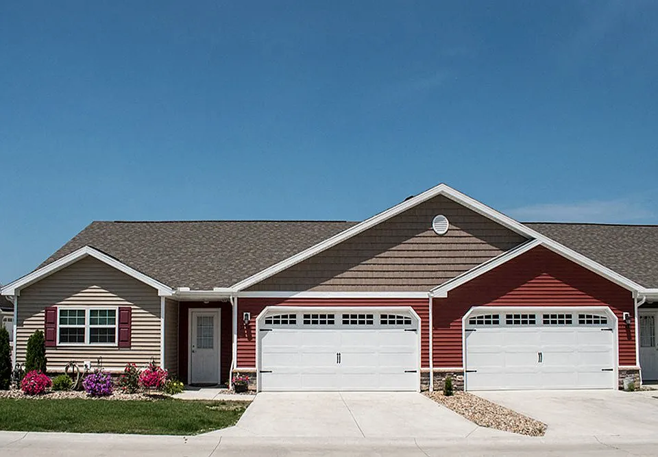 Attached Garages with Private Entry