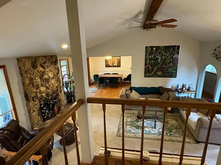 Living room from Landing