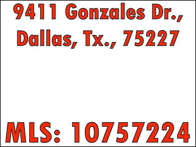 9411 Gonzales Dr. - MLS10757224