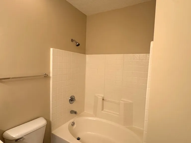Primary bath with tub and shower