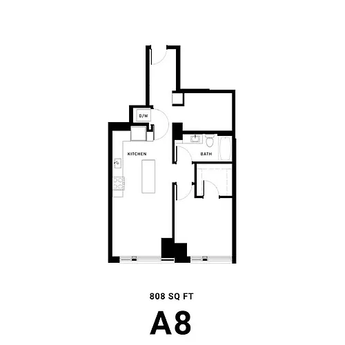Floor plan A8