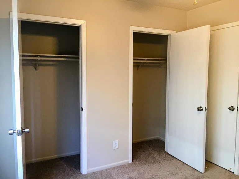 ots of closet space in this room, but there is a huge walk in closet in the master bedrooms