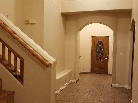 Large entry area.