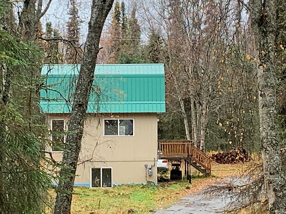 Nestled in the woods.