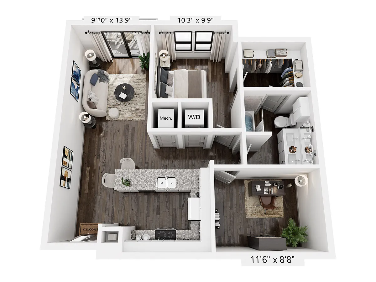 Floor plan A7