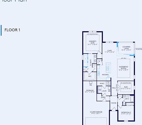 Mystique Floor Plan, Quick Move-In Home, Floor 1