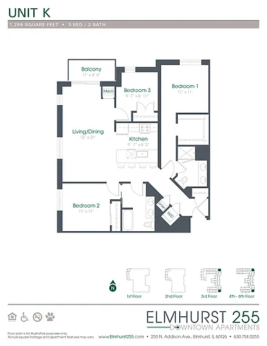 Floor plan K