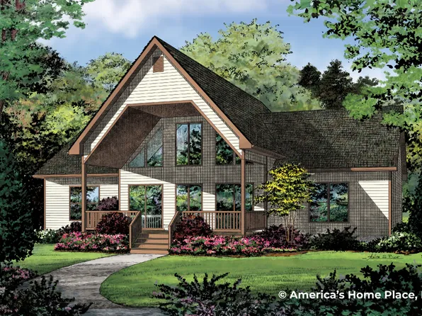 Mountainview I B Plan, Cashiers, NC: Build On Your Lot