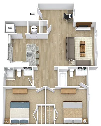 Floor plan Oakmore