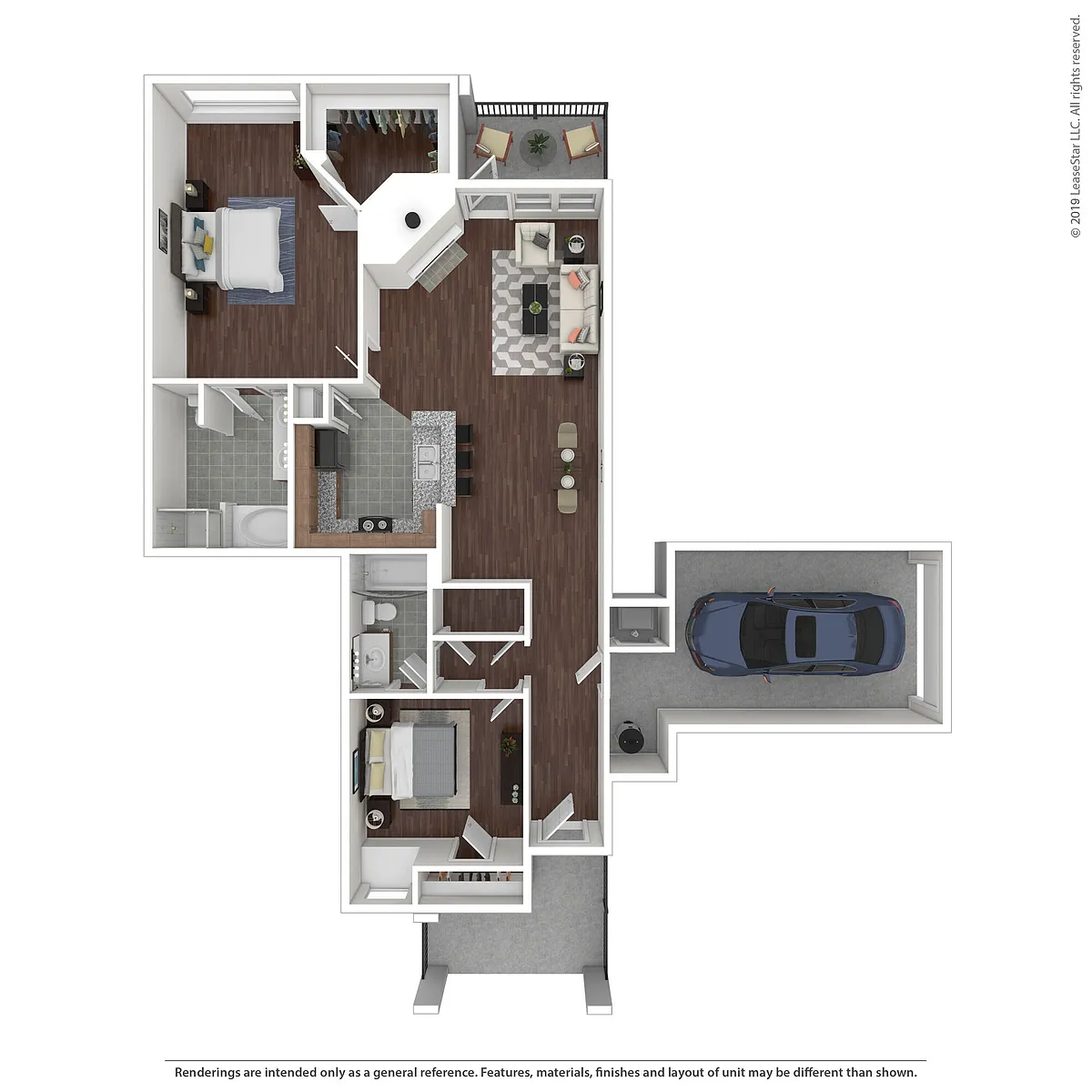 Floor plan B3