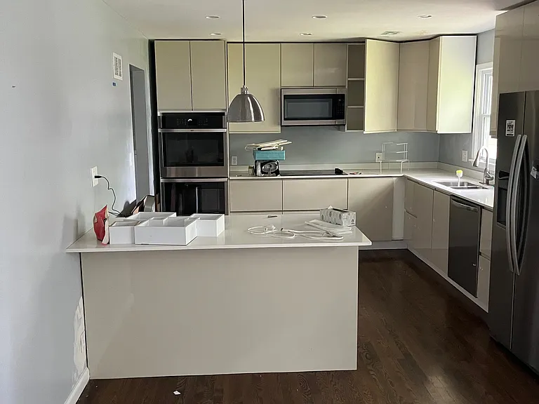 View into the kitchen