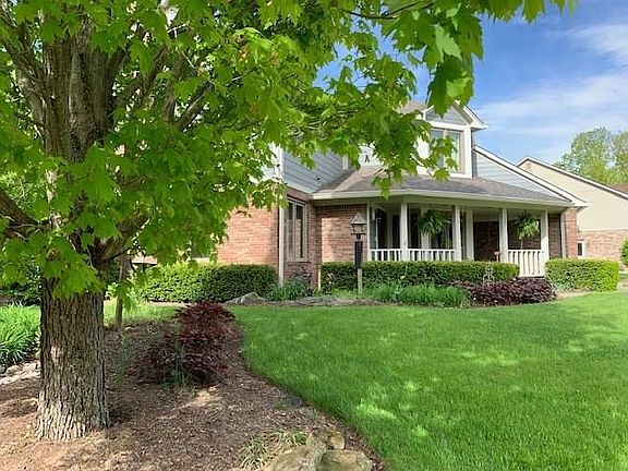 This is a very well maintained home!  The exterior is brick and Hardi board and was painted in 2018.  It is located on a large lot with mature landscaping.