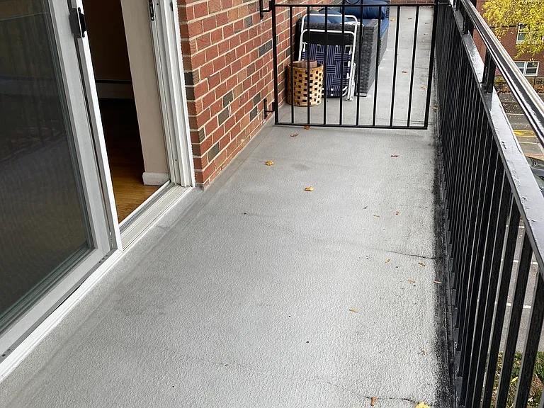 Private patio